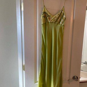 Paul Ropp Hand-Cut Silk Dress